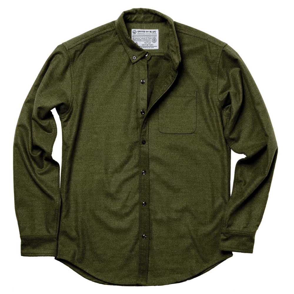 United By Blue Banf Button Down - Medium